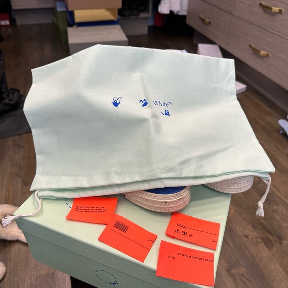 OFF-WHITE Blue High Off-Court 3.0 Sneakers - Picture 8 of 9